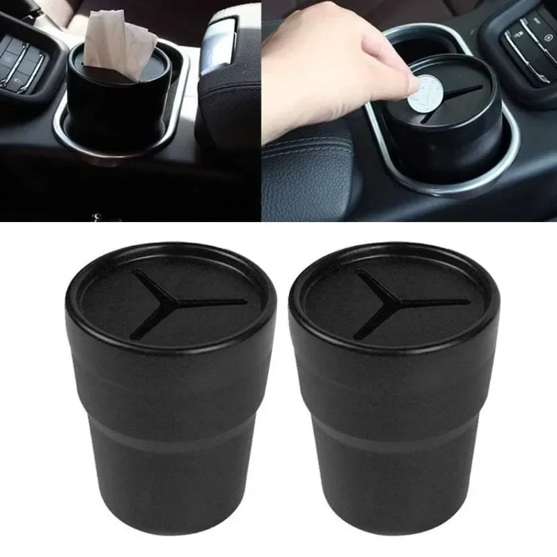 2 poubelles pour voiture avec  - Waterproof Car Trash Can With Lid avis et prix