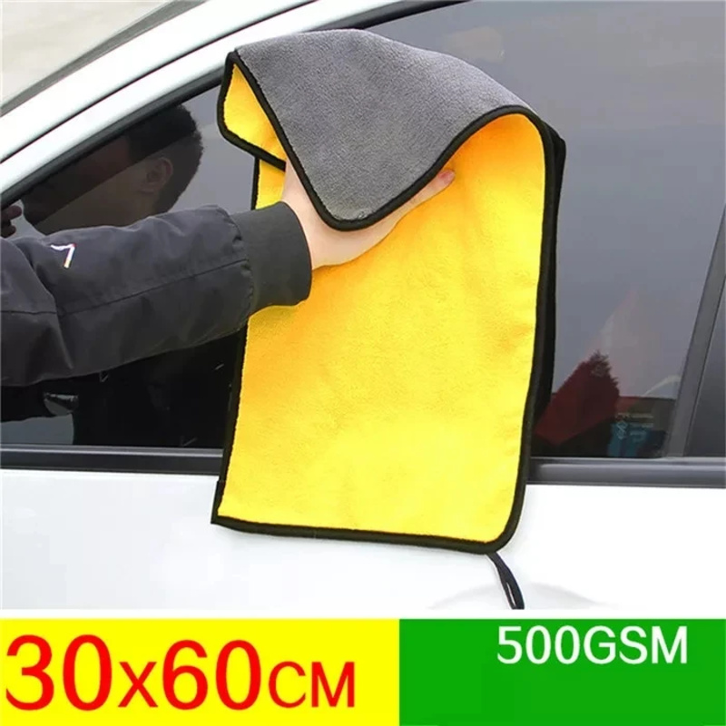 1/2/5 pièces serviette en micr - Microfiber Car Drying Towel Super Absorbent avis et prix