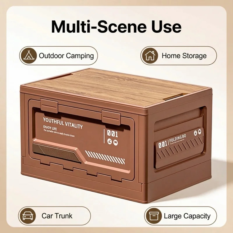 Boîte de rangement pliante pou - Car Trunk Organizer Foldable Storage Box avis et prix