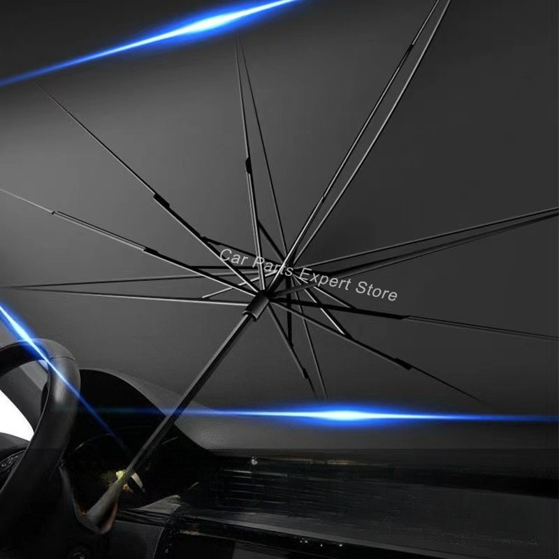 Pare-soleil pliable pour pare- - Car Sunshade Windshield Umbrella Foldable avis et prix