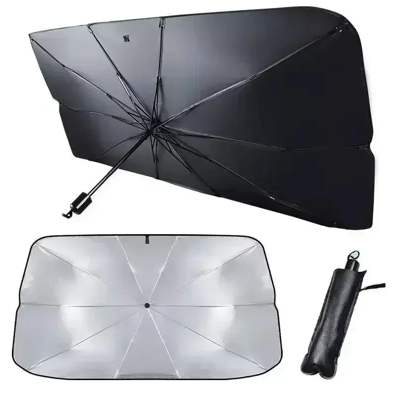 Parasol de voiture pliable, pa - Car Sunshade Windshield Umbrella Foldable avis et prix