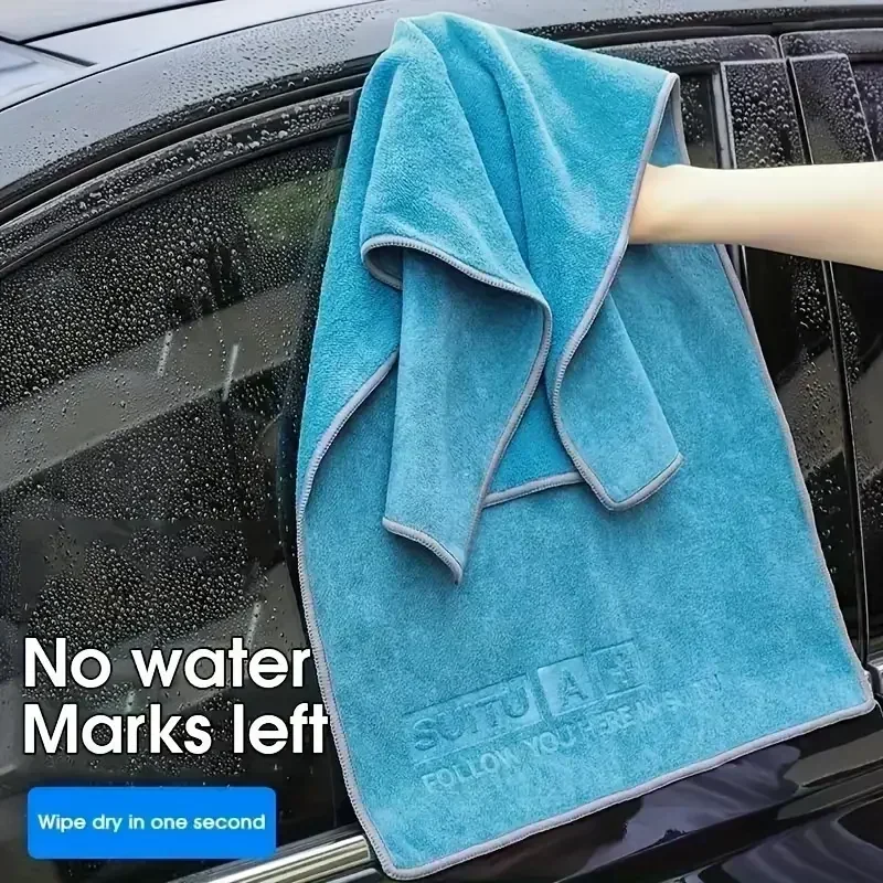 Serviette en microfibre à poil - Microfiber Car Drying Towel Super Absorbent avis et prix
