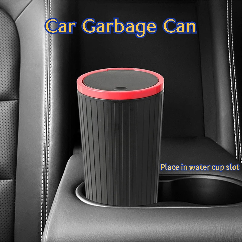Poubelle étanche pour voiture  - Waterproof Car Trash Can With Lid avis et prix