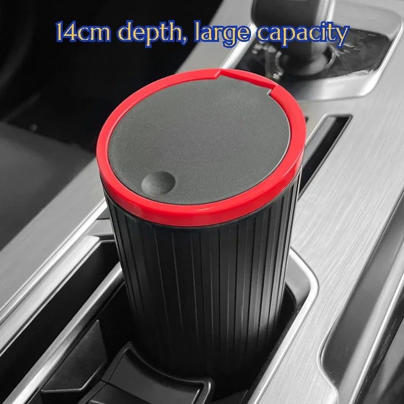 Poubelle étanche pour voiture  - Waterproof Car Trash Can With Lid avis et prix