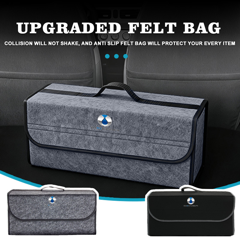 Organisateur de coffre de voit - Car Trunk Organizer Foldable Storage Box avis et prix