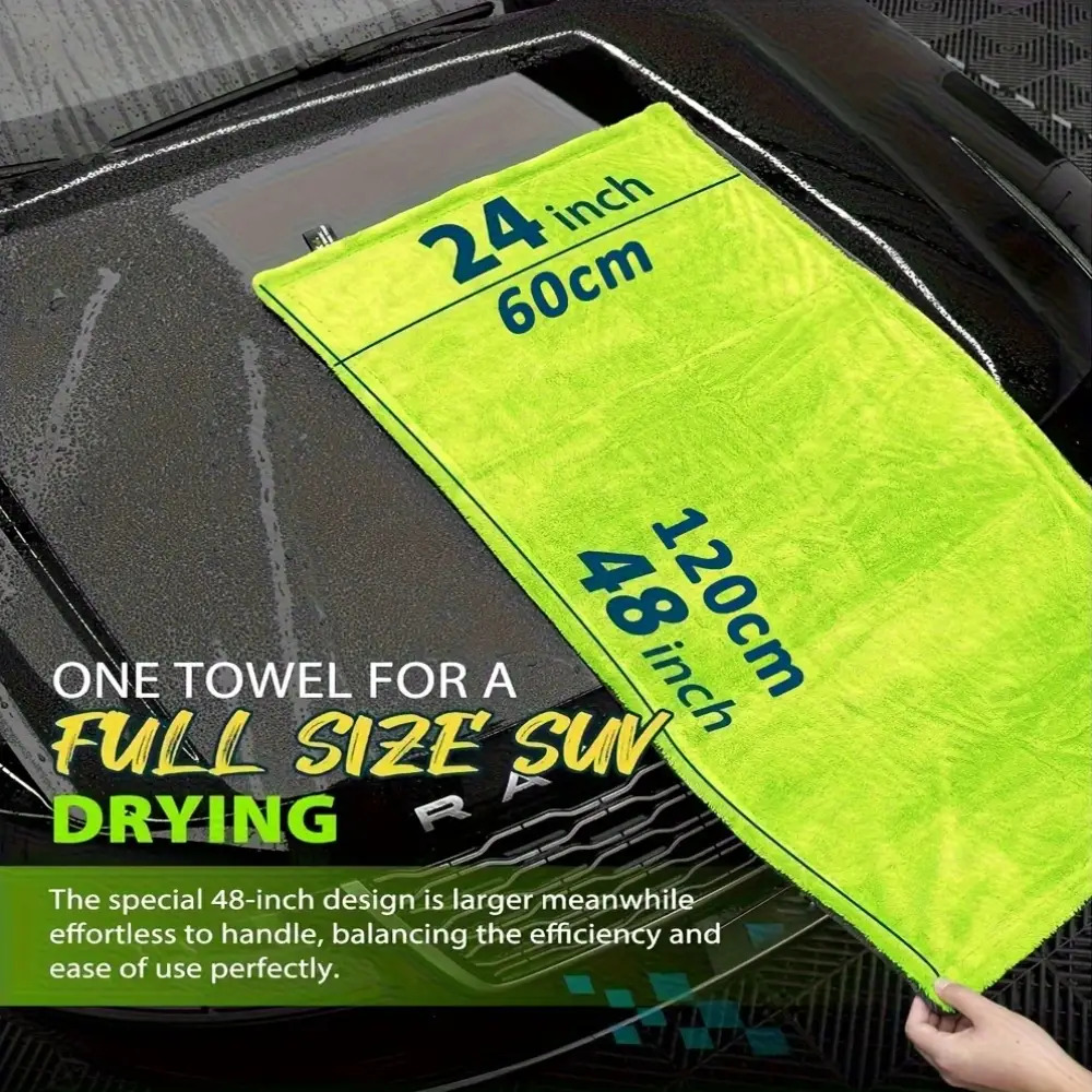 Serviette de séchage pour cami - Microfiber Car Drying Towel Super Absorbent avis et prix